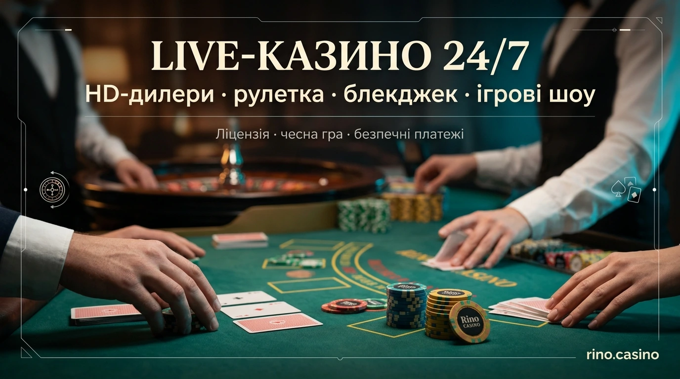 Лайв-казино Rino Casino